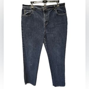 Style & Co. Classic Blue Denim Jeans With Stretch Womens Size 16